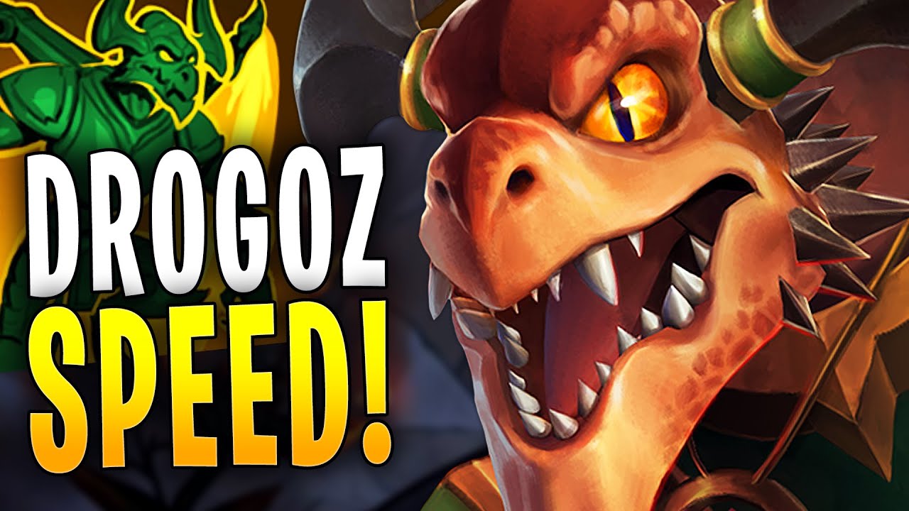 MAX SPEED DROGOZ IS RIDICULOUS! | Paladins Gameplay