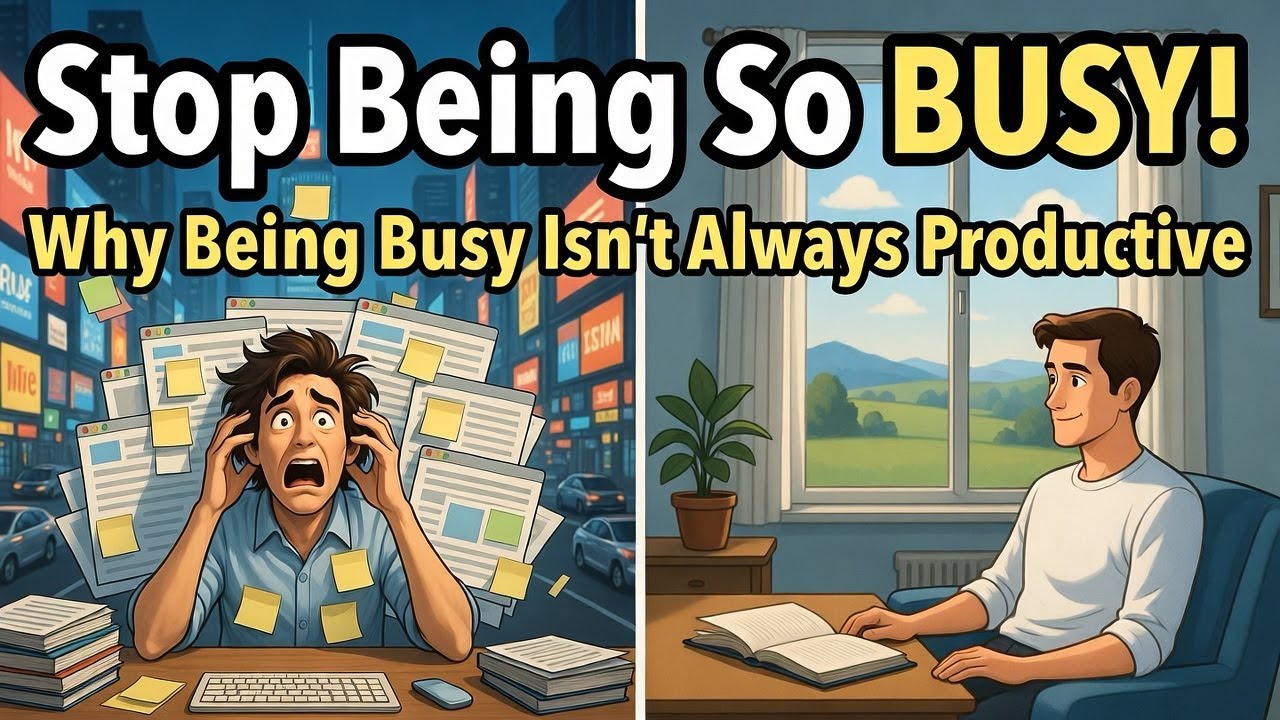 The Productivity Lie That Keeps You Busy, Broke, and Controllable