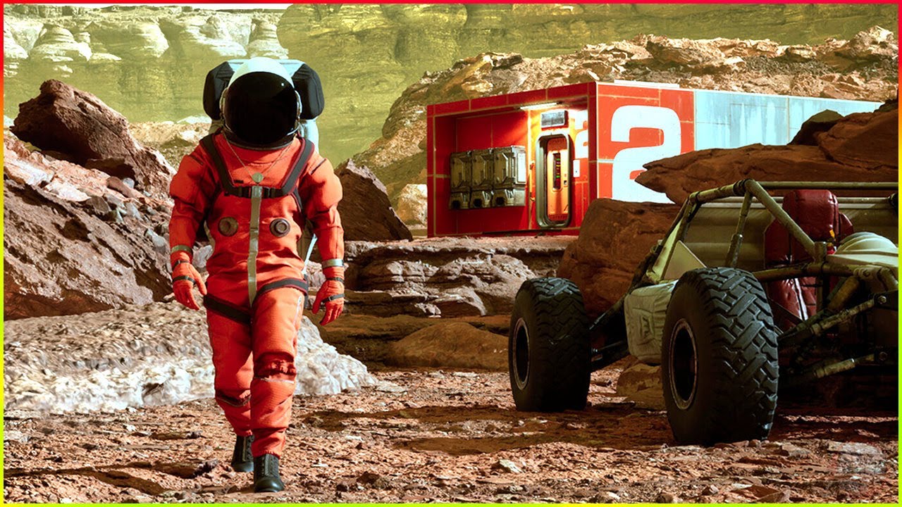 This is a NEW Sci-Fi Survival Game on a Desolate Alien Planet - Hiraeth Gameplay