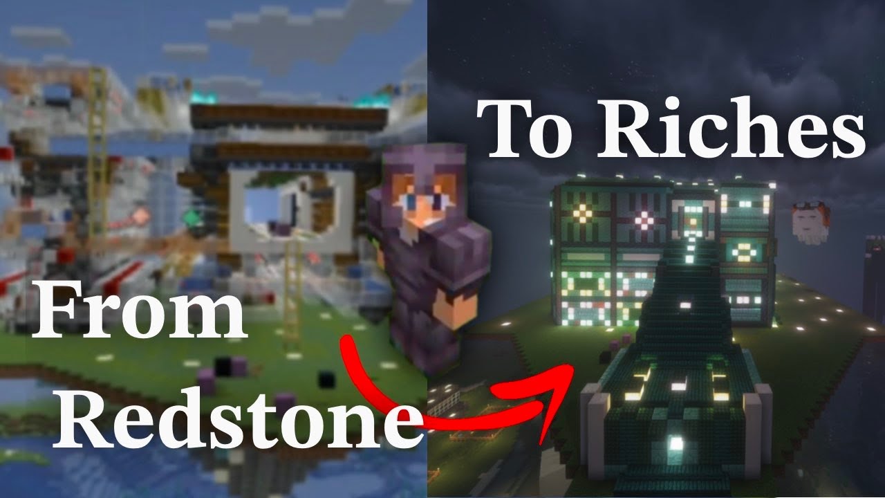 From Redstone Frame to An Actual Build! - The Eternal SMP