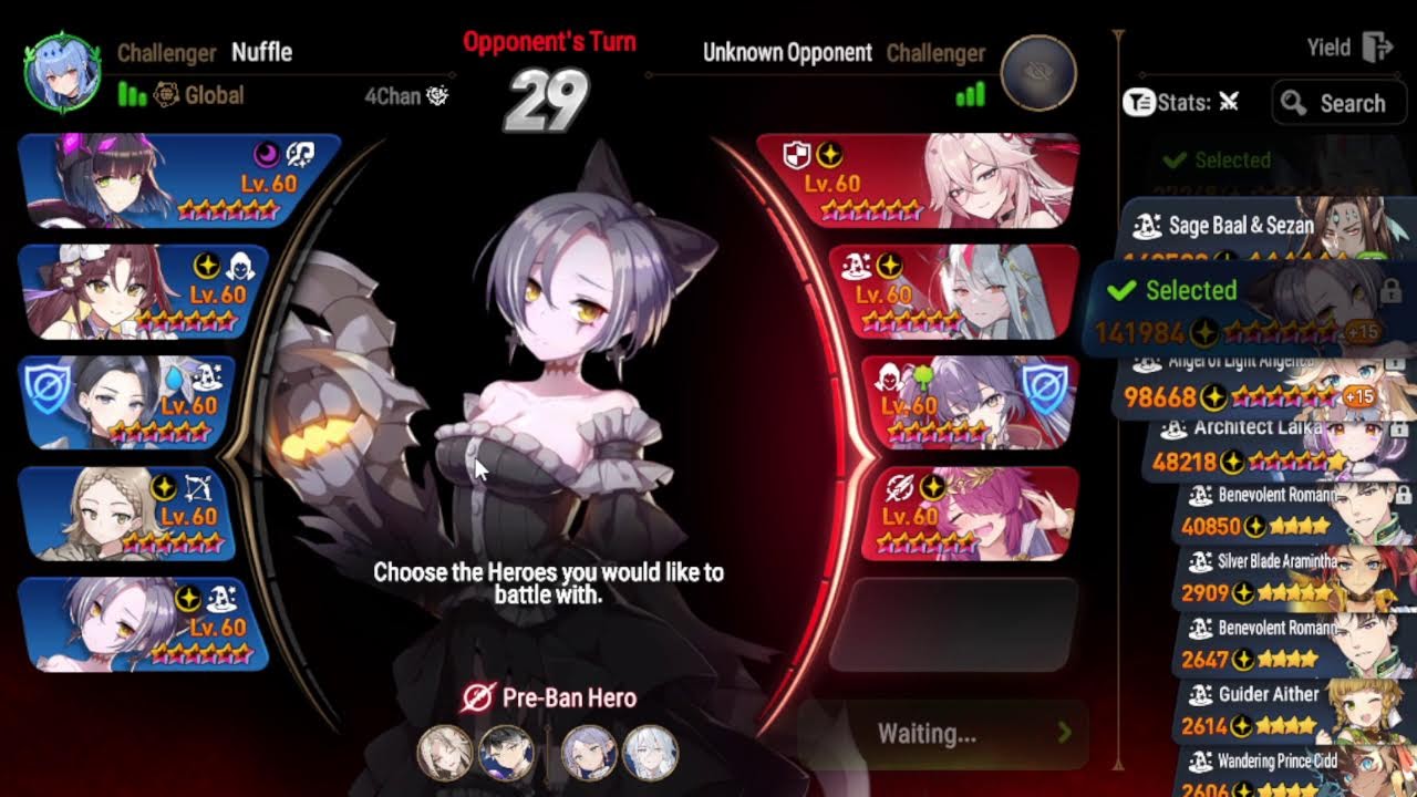 Epic 7.  3 stars vs RTA. 26/02/26 Best gloomy cleaver on the world!