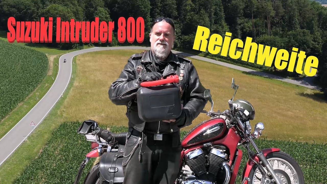 Suzuki Intruder 800 Reichweite