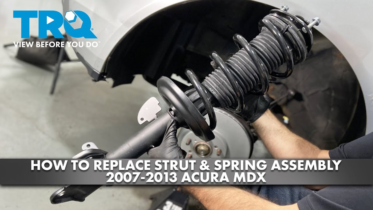 Как заменить стойку и пружину в сборе на Acura MDX 2007-2013