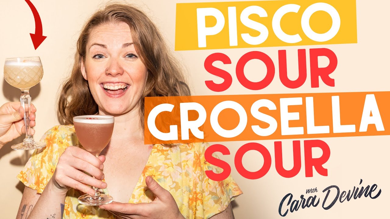 How to make the PERFECT PISCO SOUR + a bonus recipe!