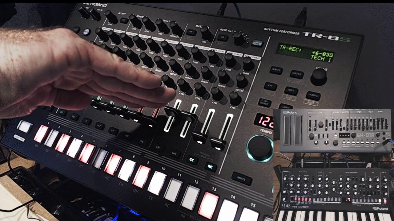 Учебное пособие Roland TR-8S: триггерный выход