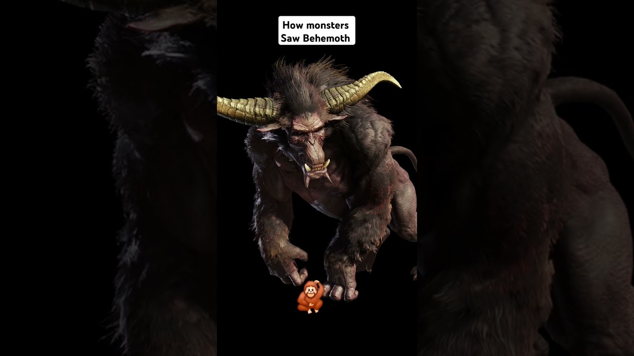 Как монстры увидели Бегемота #monsterhunterwilds #mhw #monsterhunter