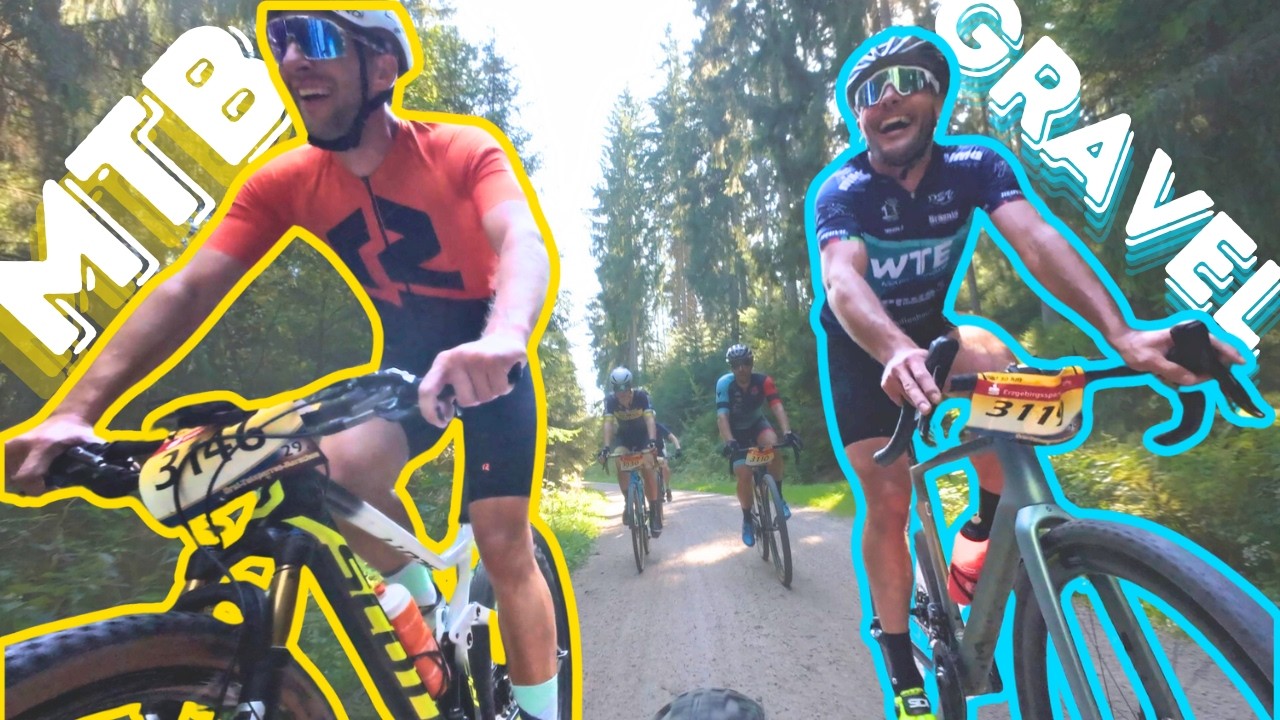 Von 100 auf 1 in 25km 🥵 MTB & GRAVEL Rennen @3-Talsperren Marathon