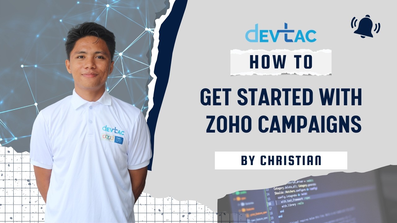 Zoho Campaigns Beginner Tutorial | Setup, Contacts & First Email