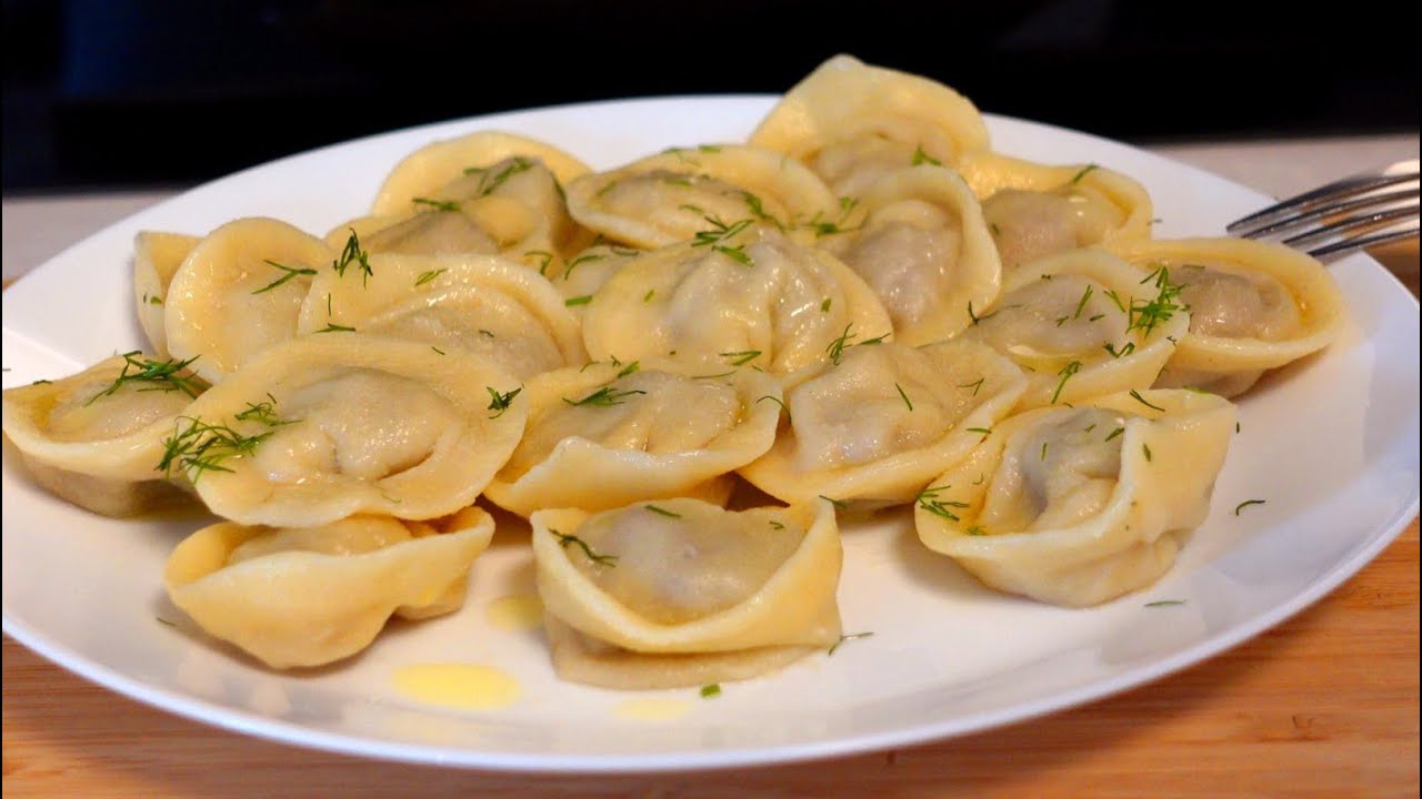Lecker! 🤩 Pelmeni einfach selber machen 😋 Hausgemachte Pelmeni Rezept #pelmeni #lecker #kochen