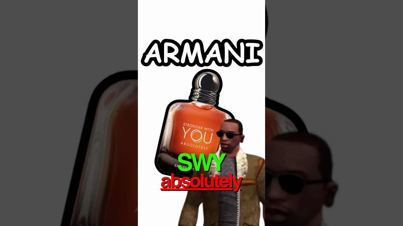 Najlepsze Perfumy Na Jesień pt.3 Stronger With You Absolutely #perfume #mem #perfumy #armani