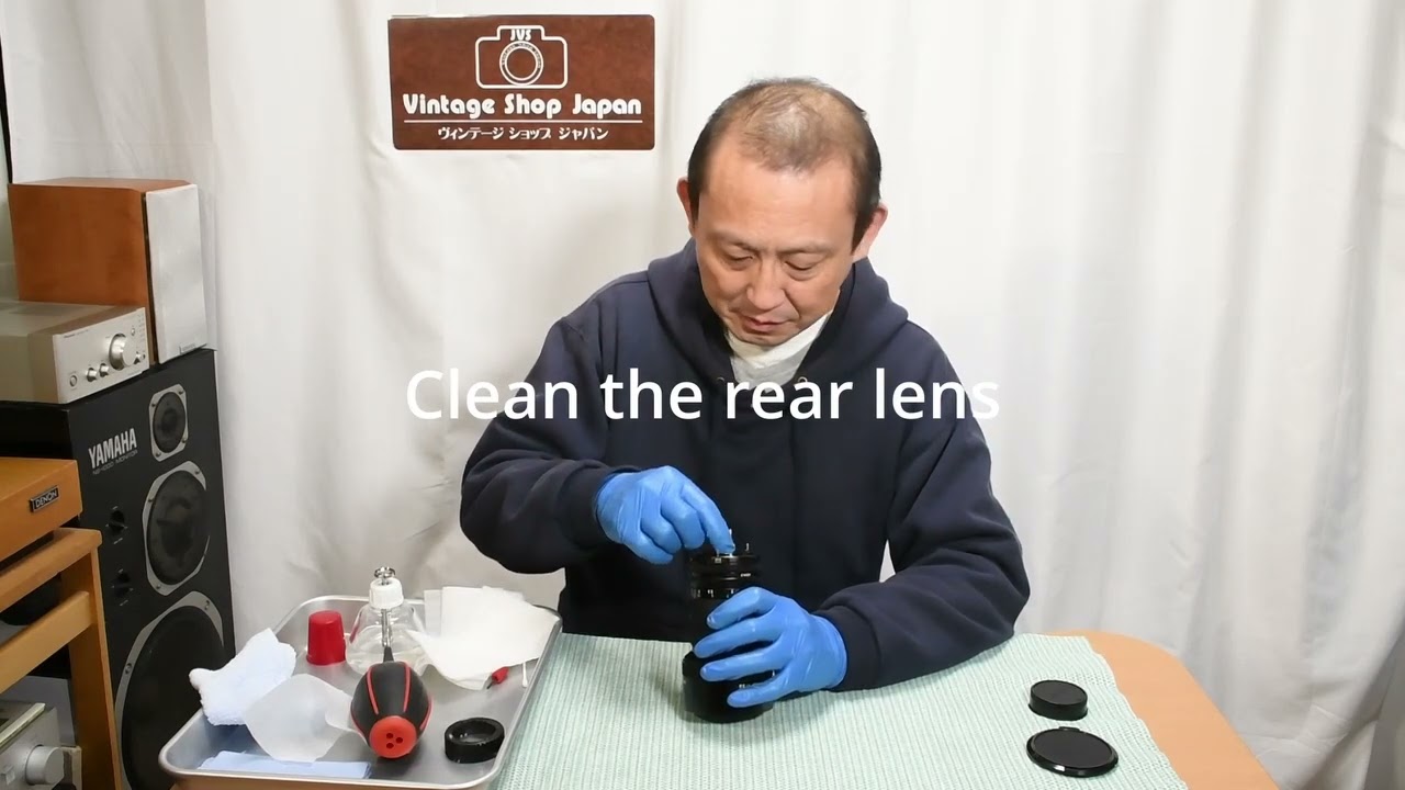 Canon NewFD 200mm f/2.8 lens cleaning