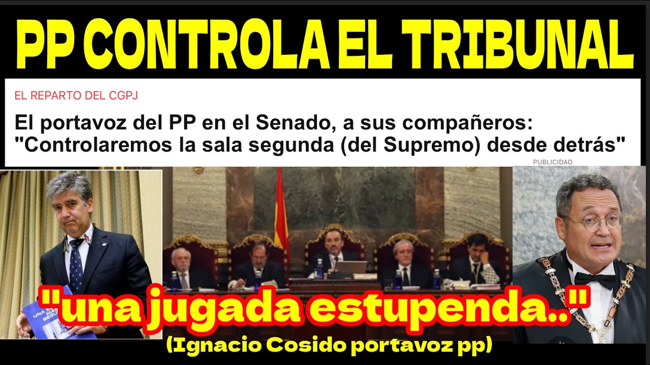 JUICIO FISCAL GENERAL: EL PP CONTROLA EL TRIBUNAL 