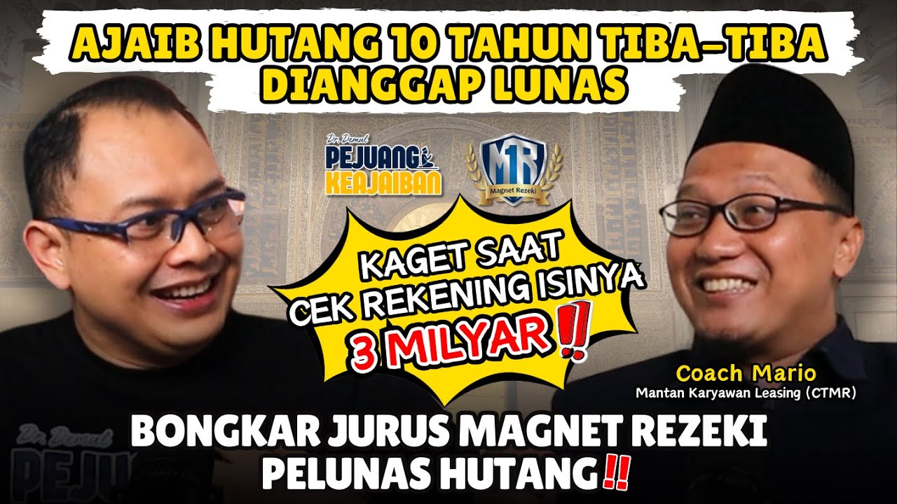 LUNAS HUTANG SEKETIKA DAN KAGET LIHAT ISI REKENING 3 MILYAR‼️TERNYATA KEAJAIBAN REZEKI ADA POLANYA‼️