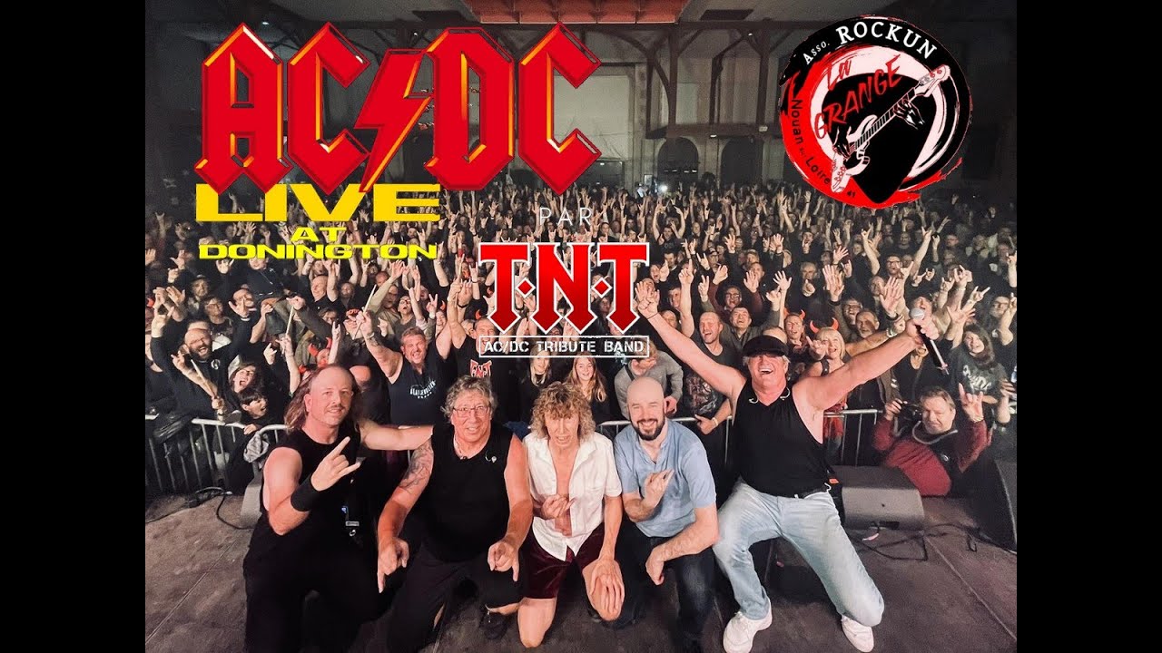 Les préparatifs du concert TNT AC/DC Tribute Band à la Hall de Mer avec son 