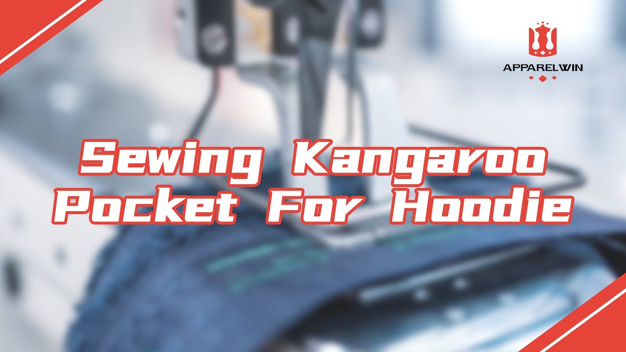 Sewing Kangaroo Pocket For Hoodie #shorts