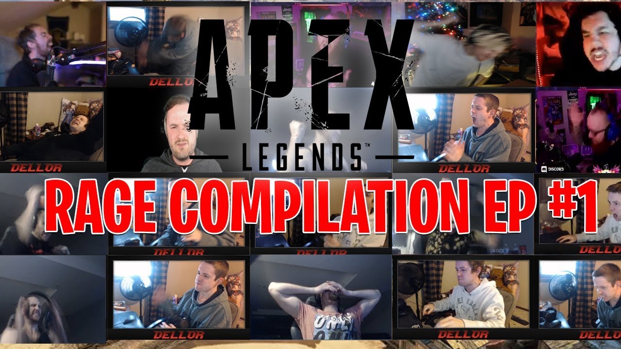 Apex Legends: Extreme Rage Compilation