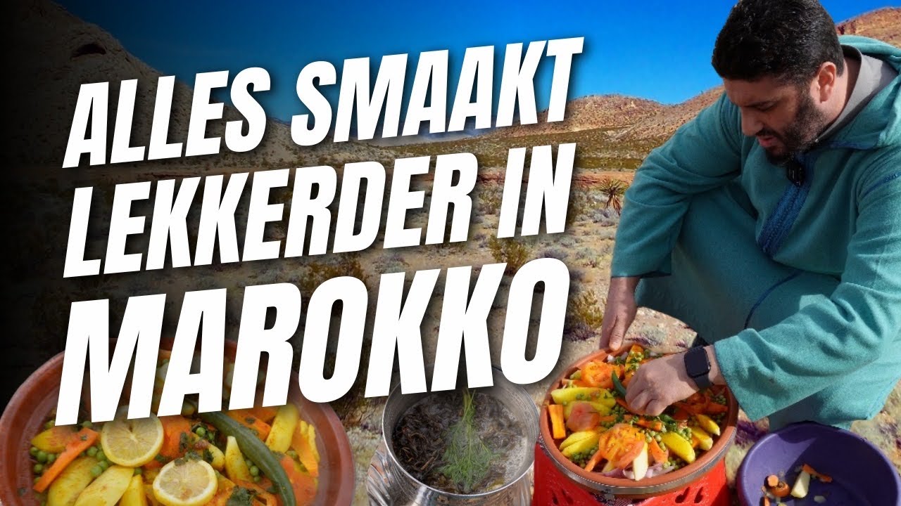TAJINE MAKEN IN DE BERGEN VAN MAROKKO!!