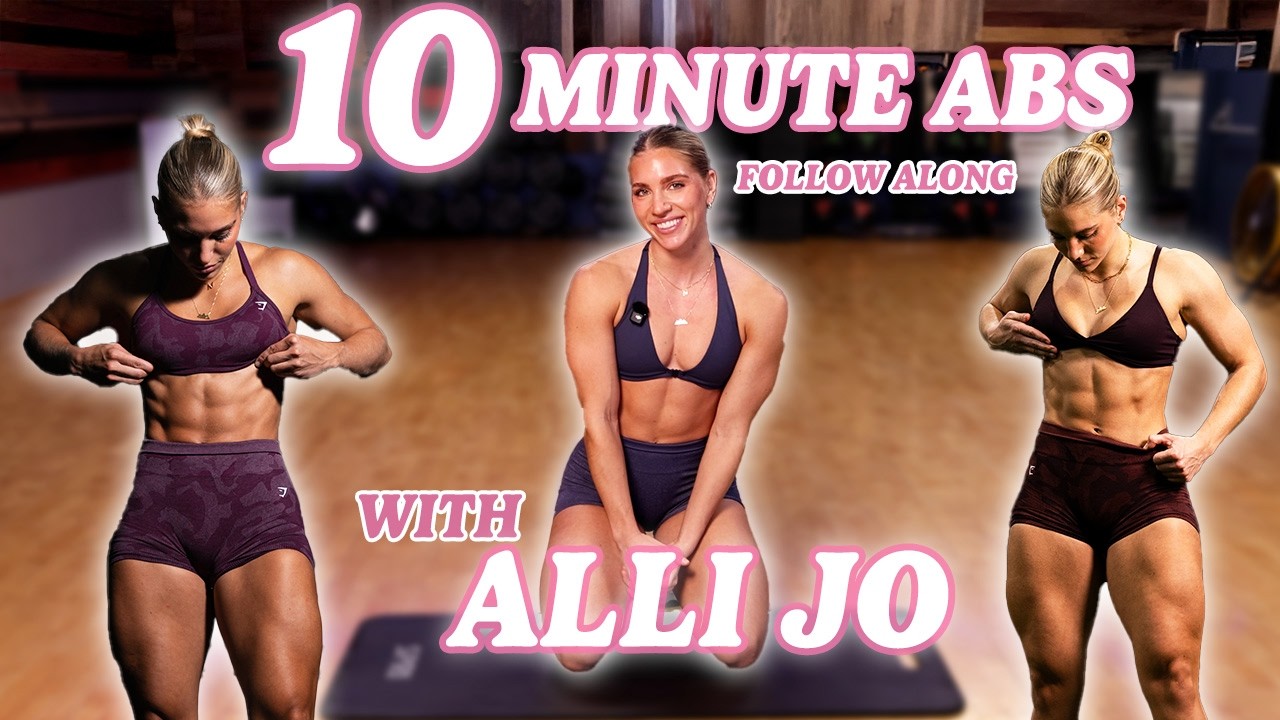 10 MIN ABS - FOLLOW ALONG