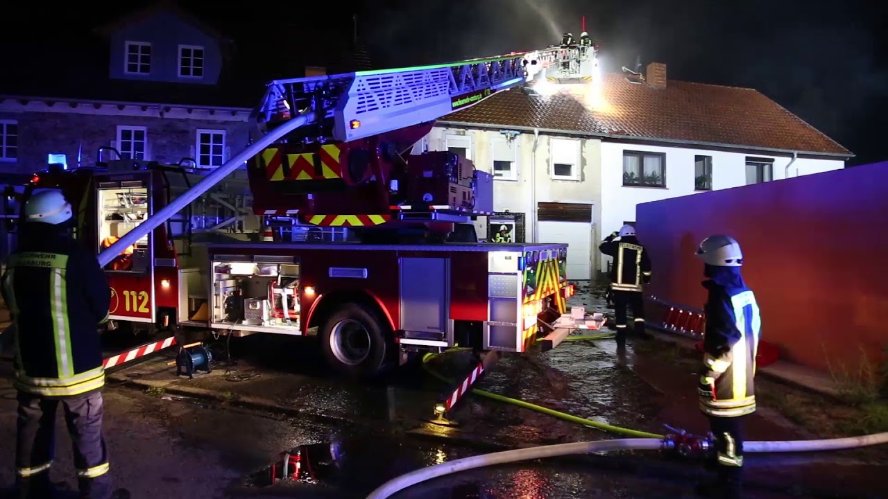 Wohnhausbrand in Irsch an der Saar