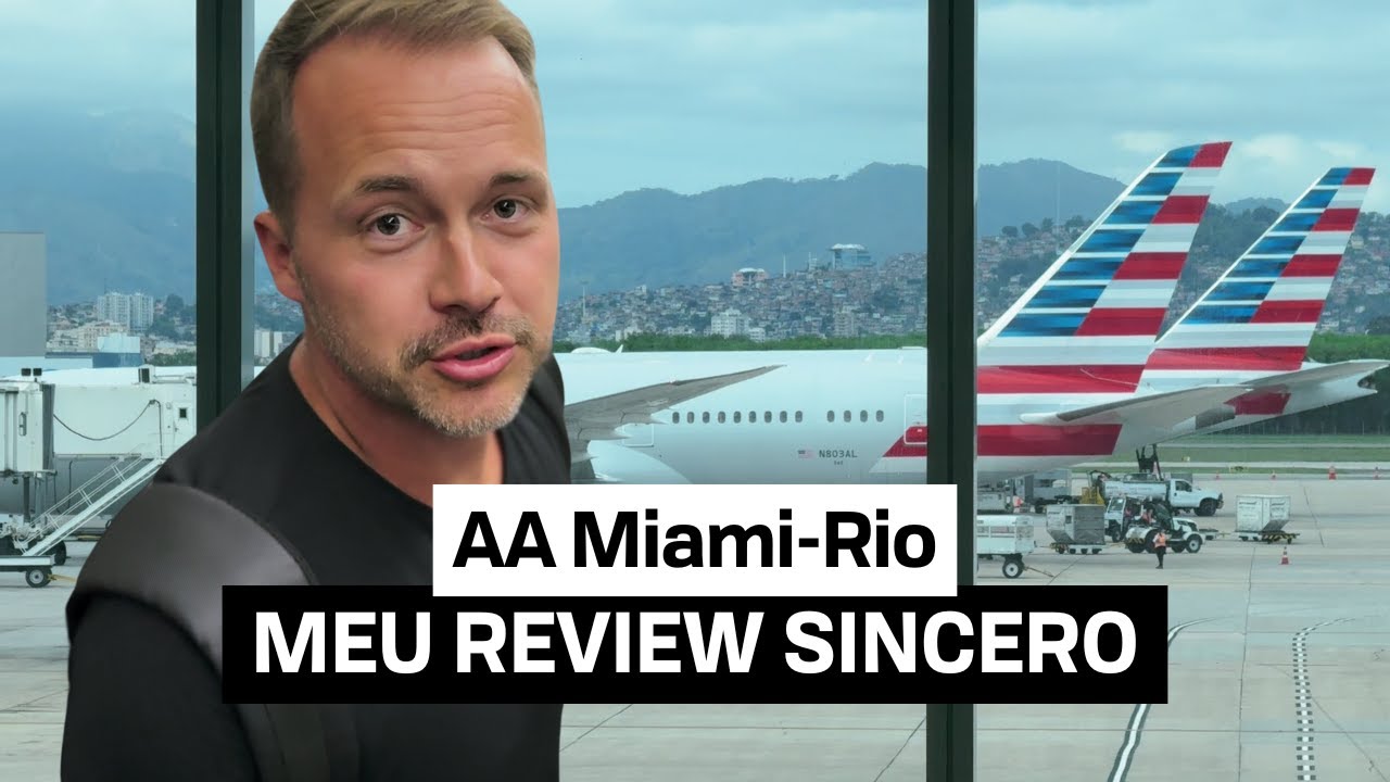 Como &eacute; o voo da American Airlines de Miami para o Rio de Janeiro