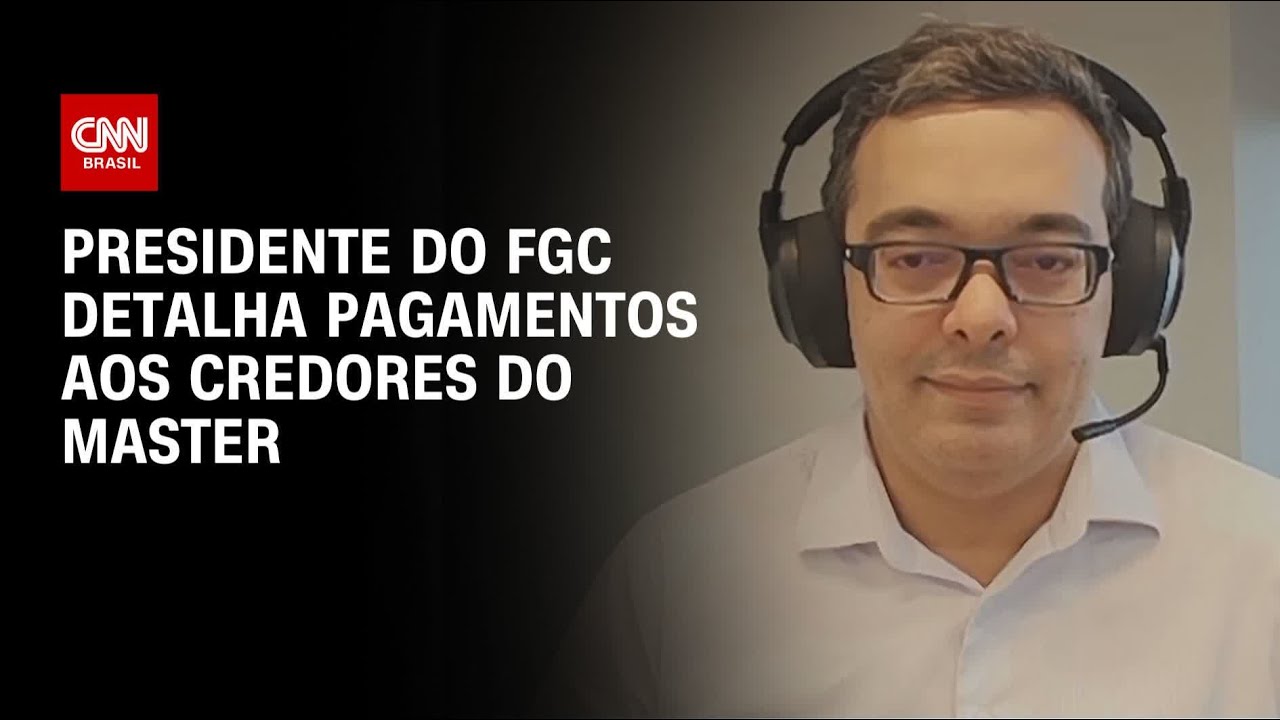 Presidente do FGC fala &agrave; CNN sobre pagamentos aos credores do Master | CNN 360&deg;