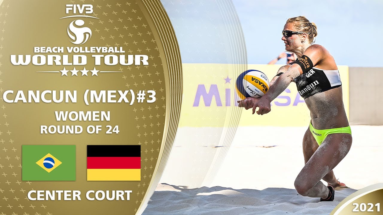 Agatha/Duda vs. Behrens/Ittlinger - Women's R24 | Full Match | 4* Cancun 2021 #3