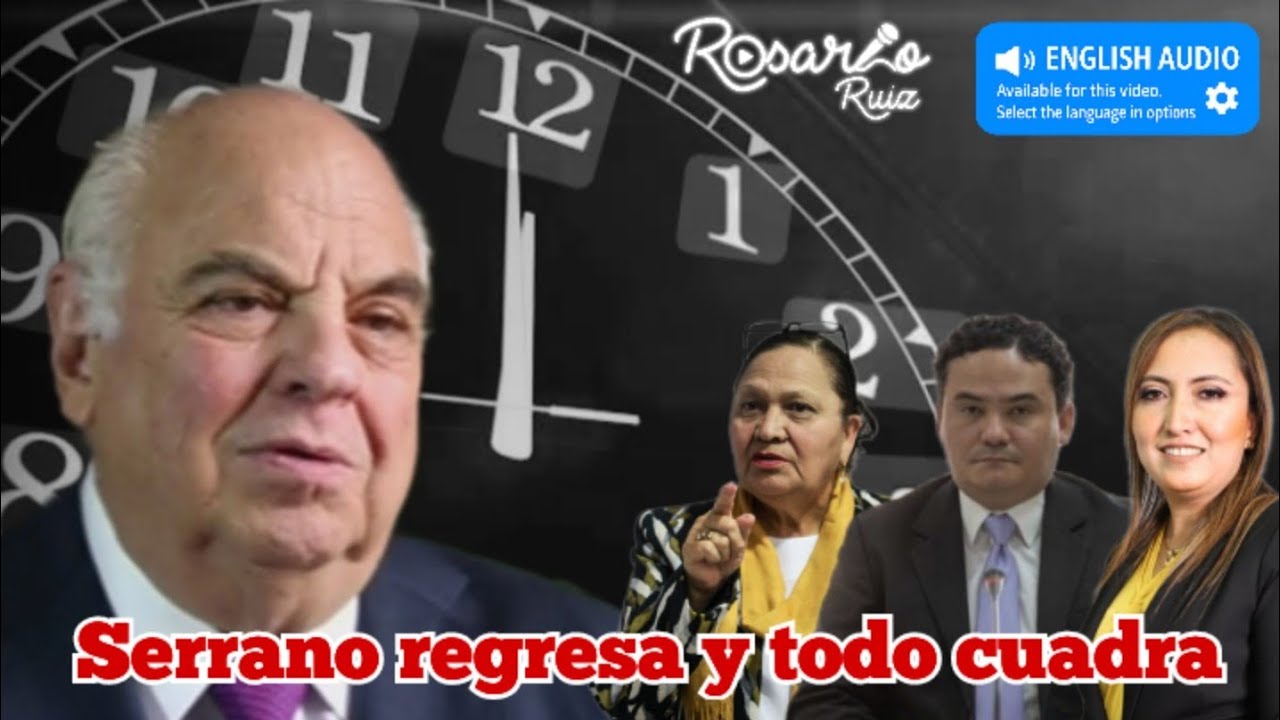 Jorge Serrano Elías reaparece tras fallo de Fredy Orellana y sacude la justicia en Guatemala
