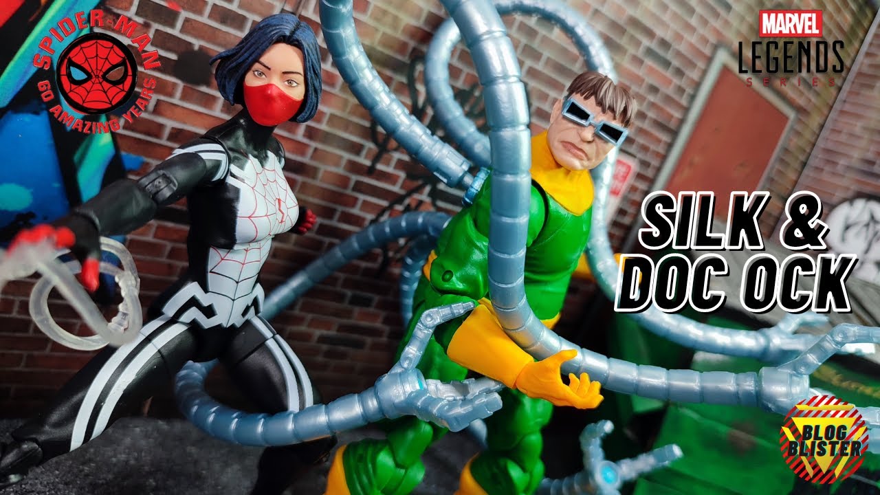 Marvel Legends Silk y Doc Ock Spiderman 60 Aniversario Revision Review En Español