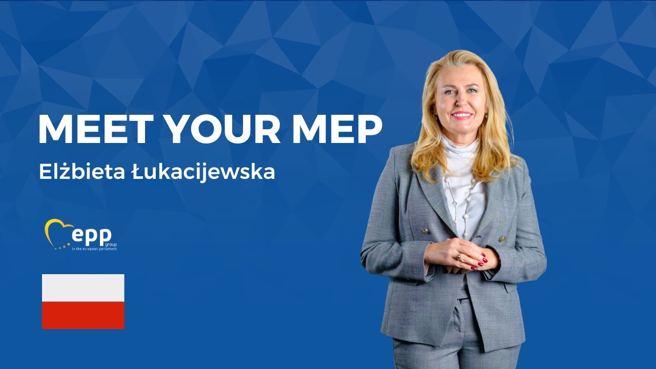 Meet your EPP Group MEP: Elżbieta ŁUKACIJEWSKA - Poland