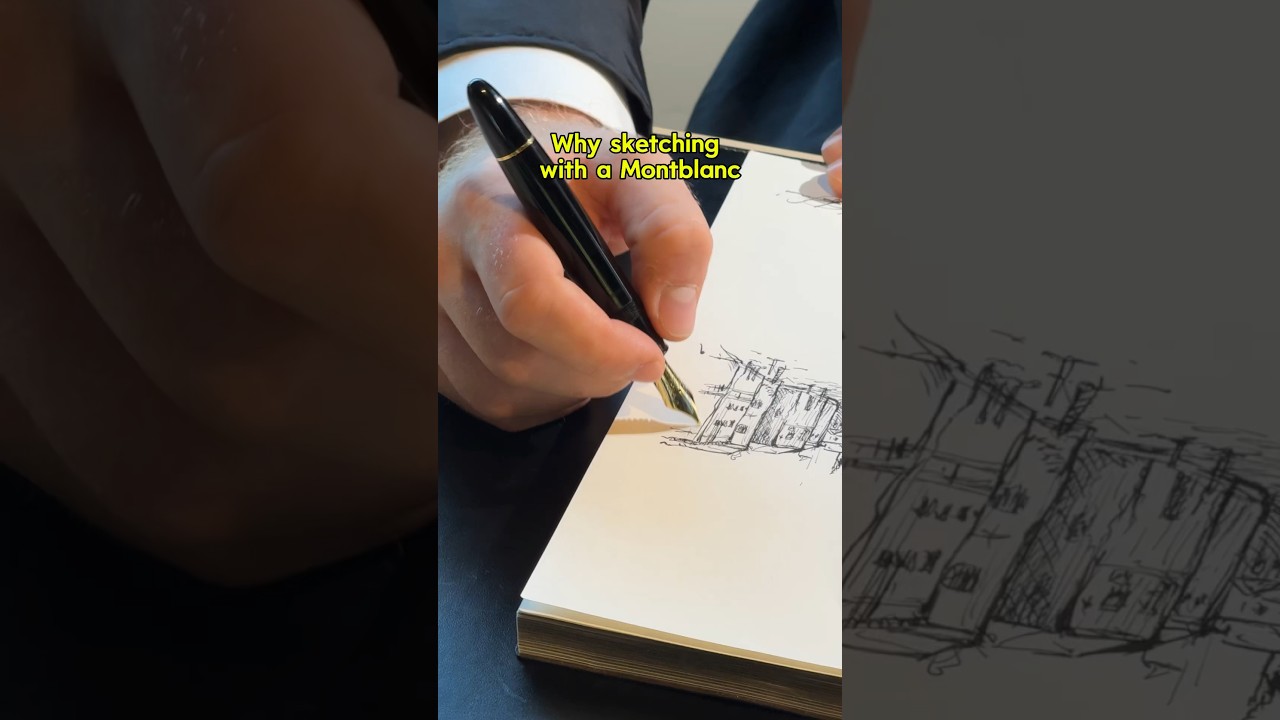 Why you should start sketching with a Meisterst&uuml;ck ✒️🖤✨