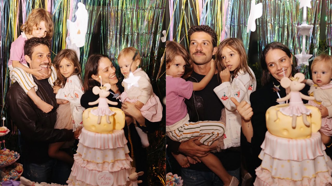 [09/11/2025] Ana, filha caçula de Chay Suede e Laura Neiva, completa seu primeiro ano de vida