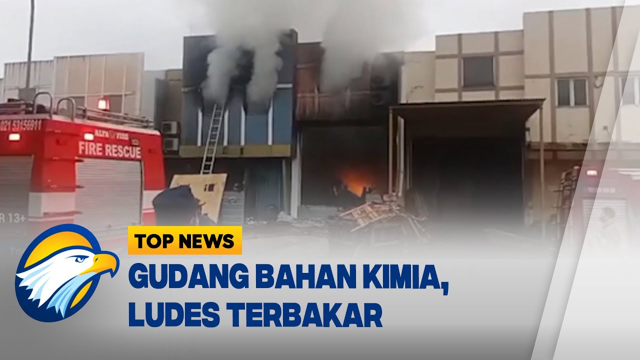Gudang Bahan Kimia Terbakar di Taman Tekno, Tangerang Selatan - [Top News]