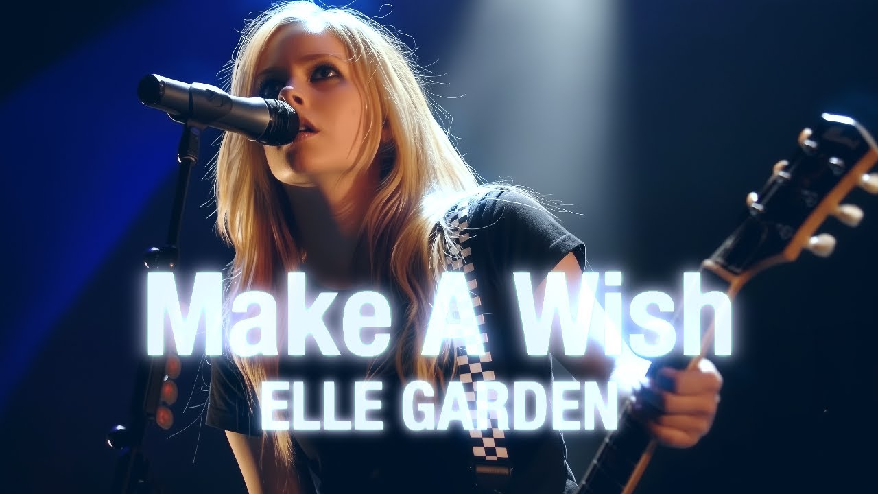 【ELLEGARDEN】もしも[Make A Wish]をアヴリル・ラヴィーンが歌ったら🎸 / AI Cover Punk Rock Ver