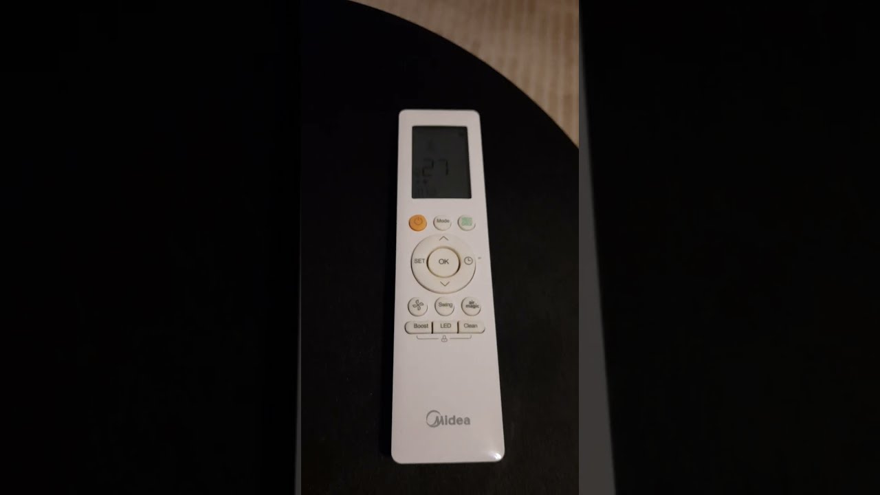 Midea Kumanda Özellikleri