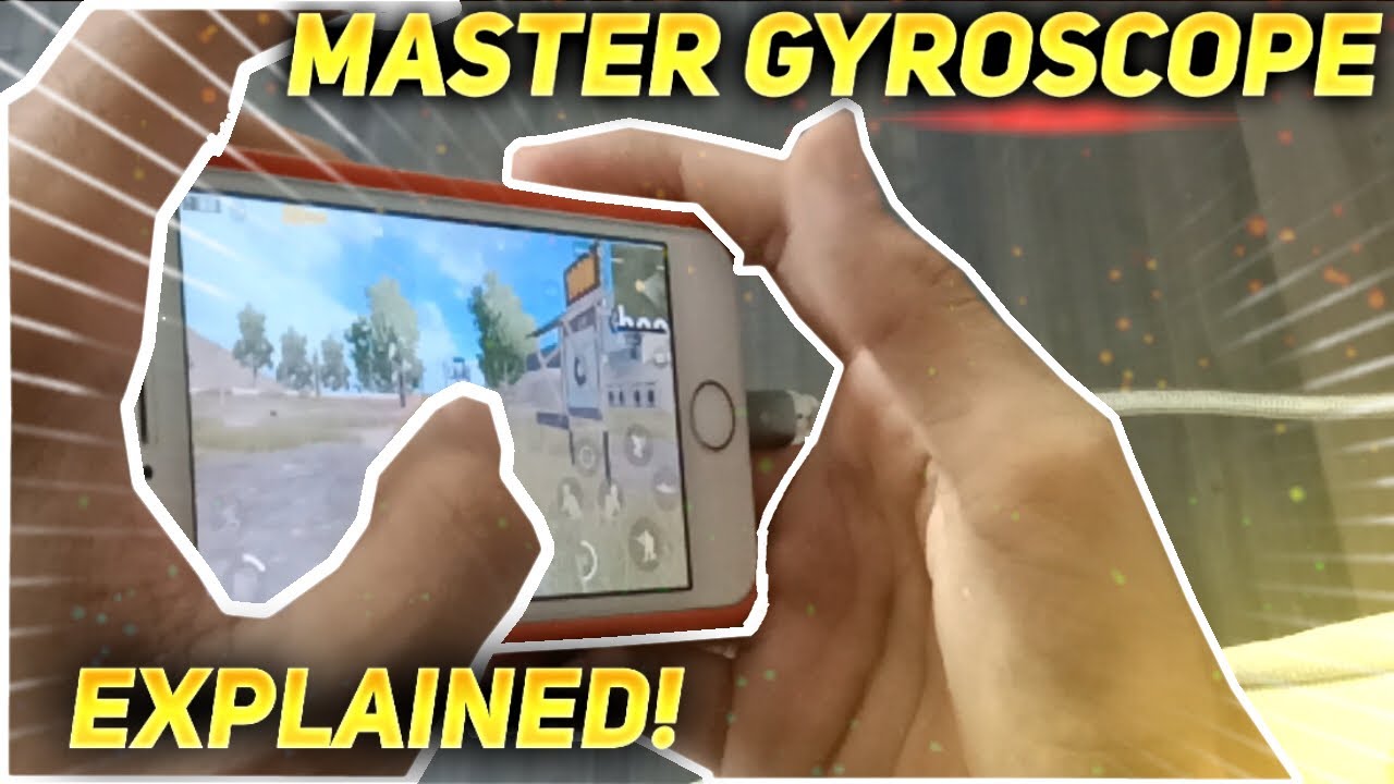 MASTER GYROSCOPE IN 5 EASY STEPS | PUBG MOBILE | FULL BREAKDOWN OF GYROSCOPE | VOICEOVER  & HANDCAM