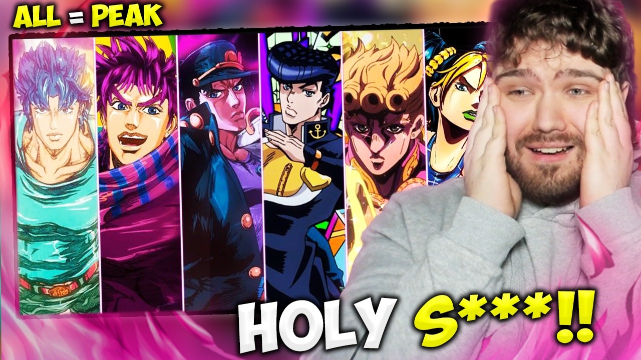 ALL JOJO OPENINGS REACTION & ANALYSIS *Every Opening IS A Masterpiece!?