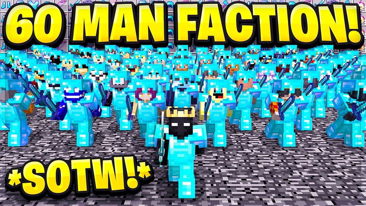 MY MINECRAFT FACTIONS *RICHEST* FIRST 24 HOURS..! (SOTW)