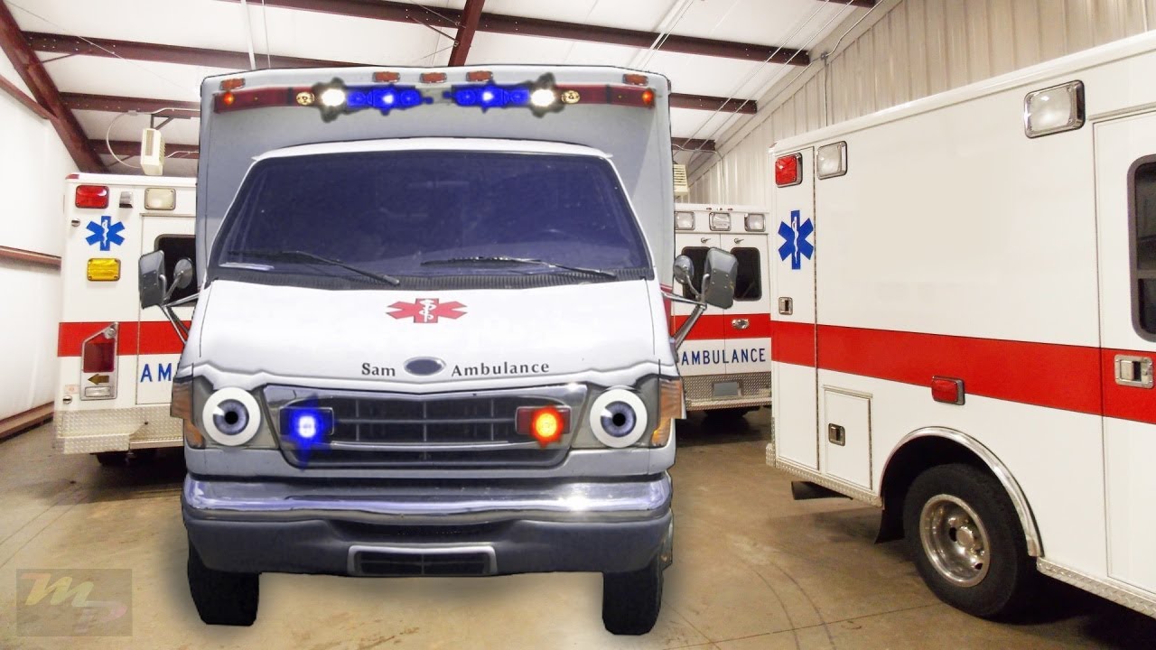 All About Rescue Vehicles - Ambulance | Lots & Lots of Videos for Kids