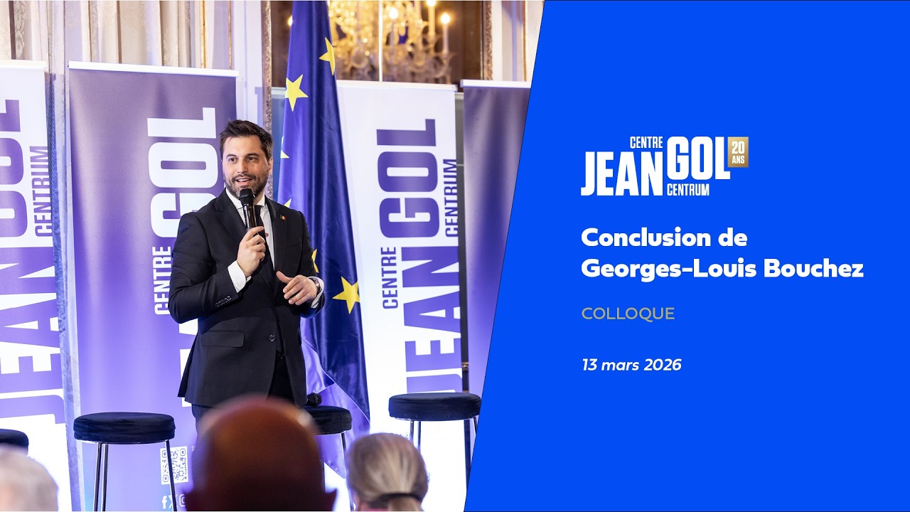 Clôture du président du MR Georges-Louis Bouchez : Aimer l’Union européenne, c’est oser la réformer