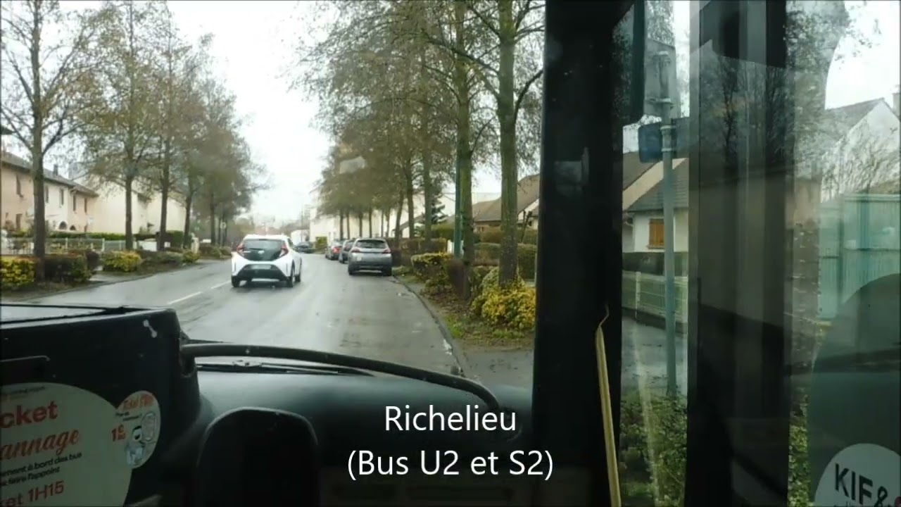 GRM La ligne U21 (Bezannes Gare Champagne TGV à C.Cial Cormontreuil)
