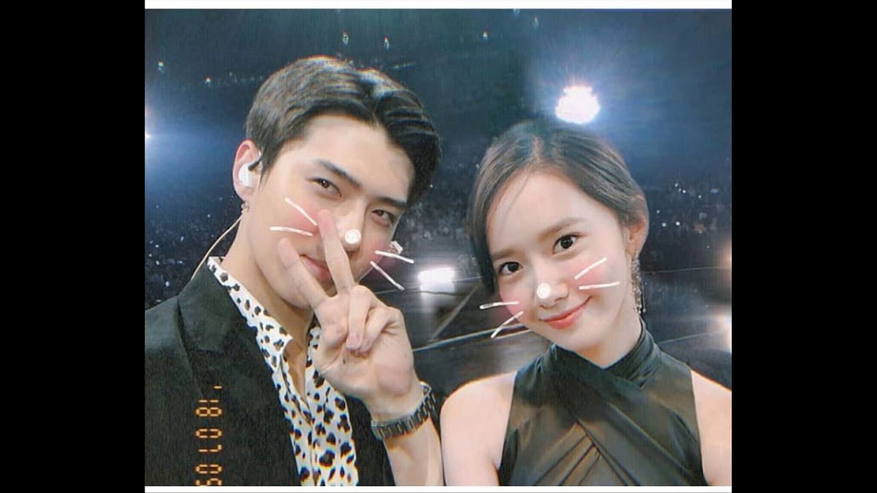 Sehun Yoona Moment 2018