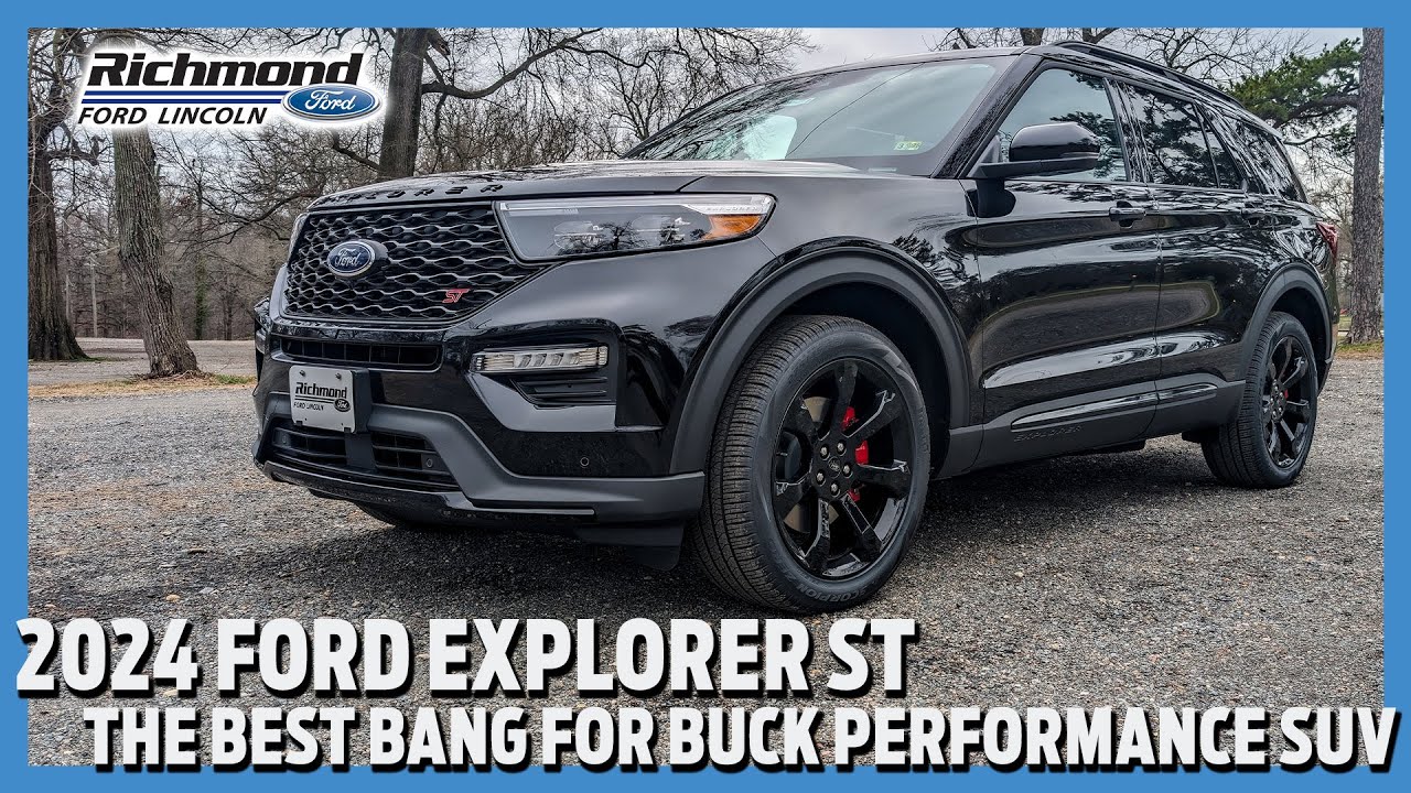 2024 Explorer ST Overview: Bang For Buck Performance