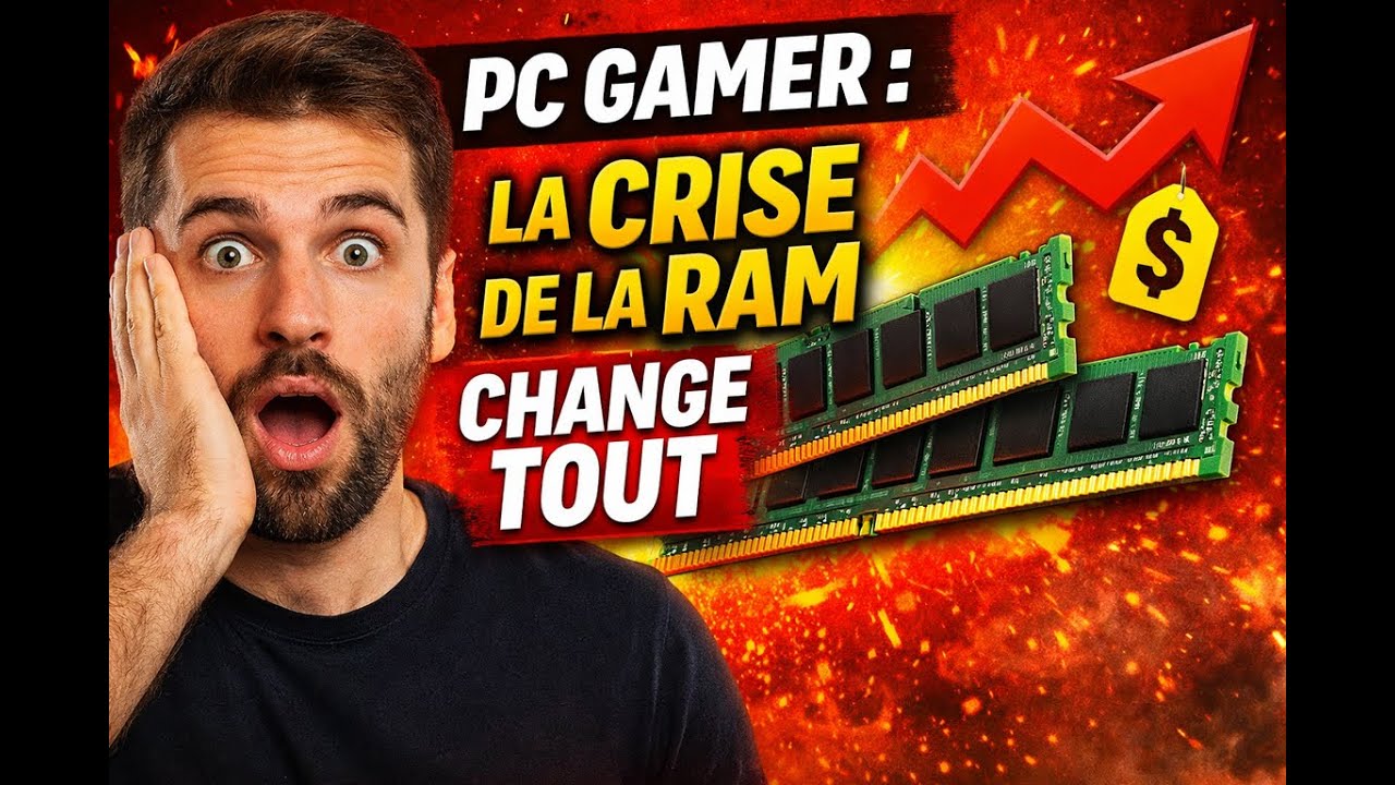 PC GAMER la crise de la RAM change TOUT