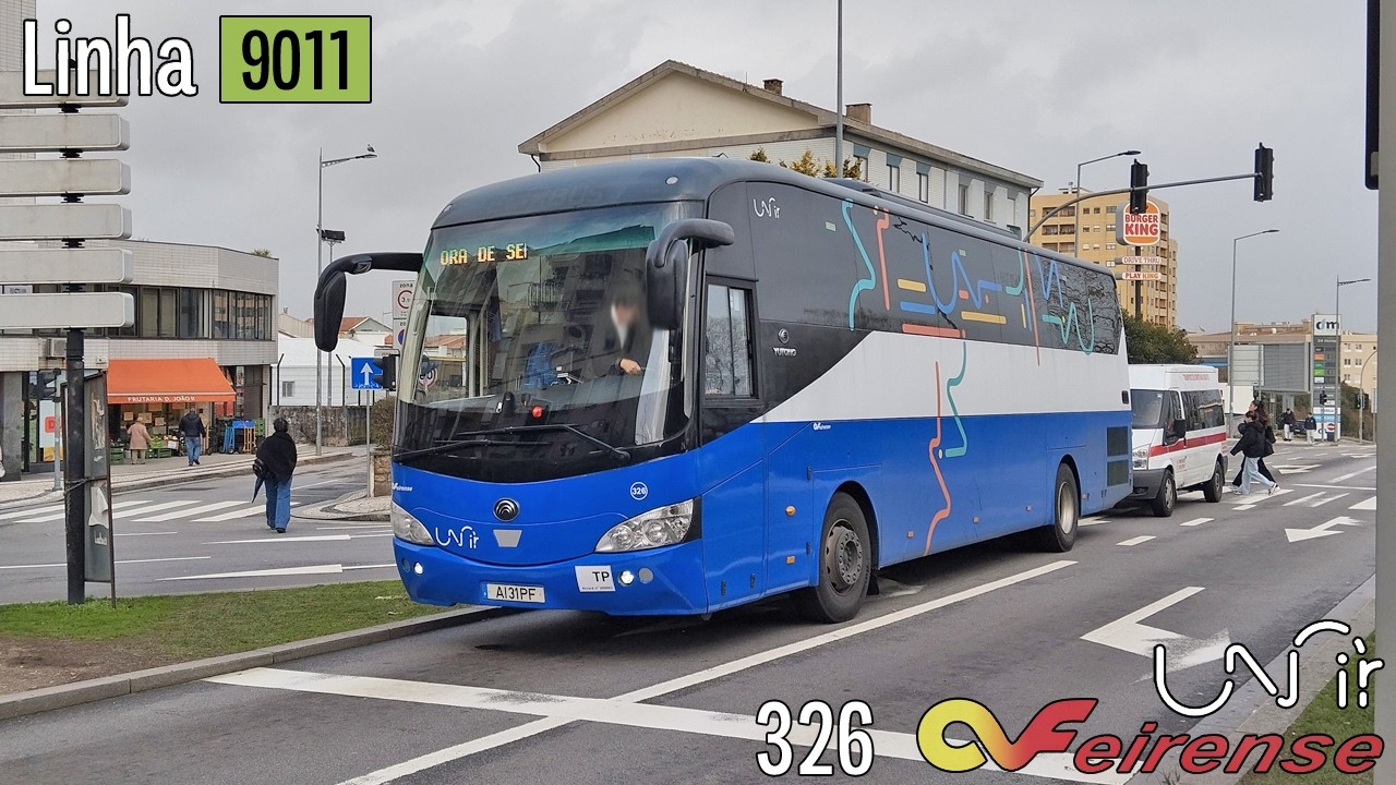Auto Viação Feirense (UNIR Lote 4) 326 - Linha 9011 (video recording - collab)