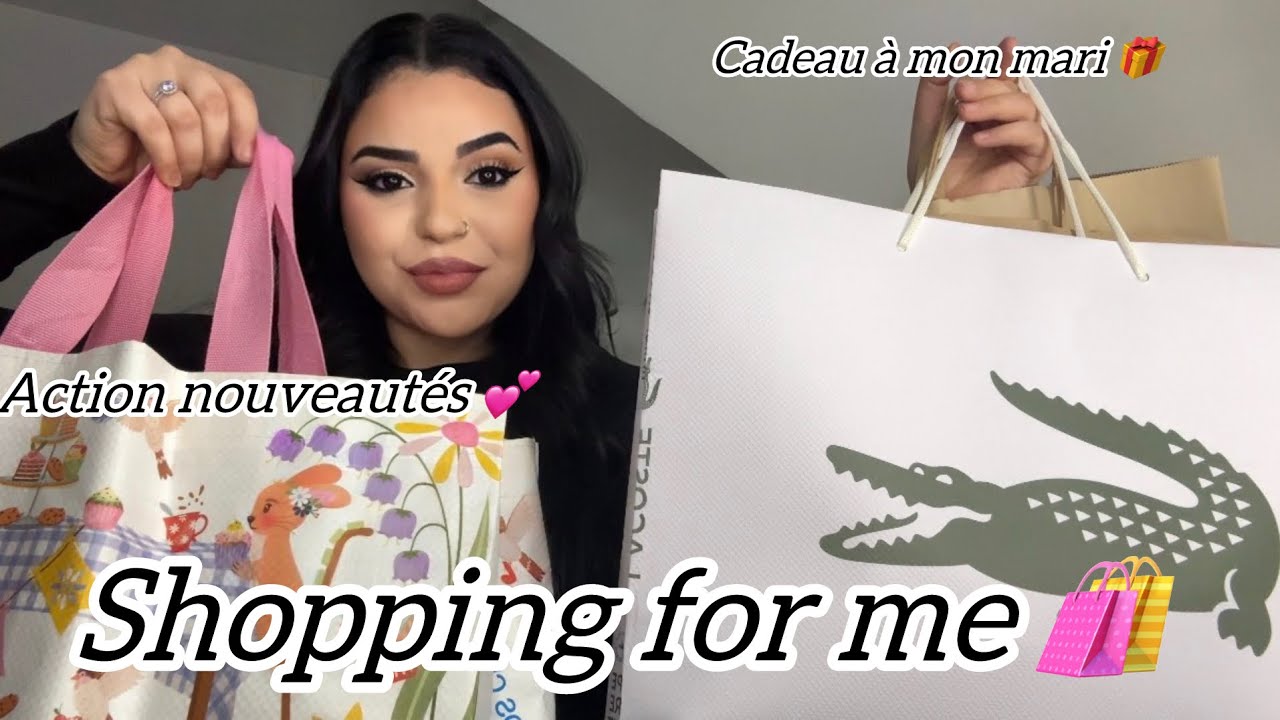 SHOPPING FOR ME : action / Lacoste / kruidvat 🎁🛍️
