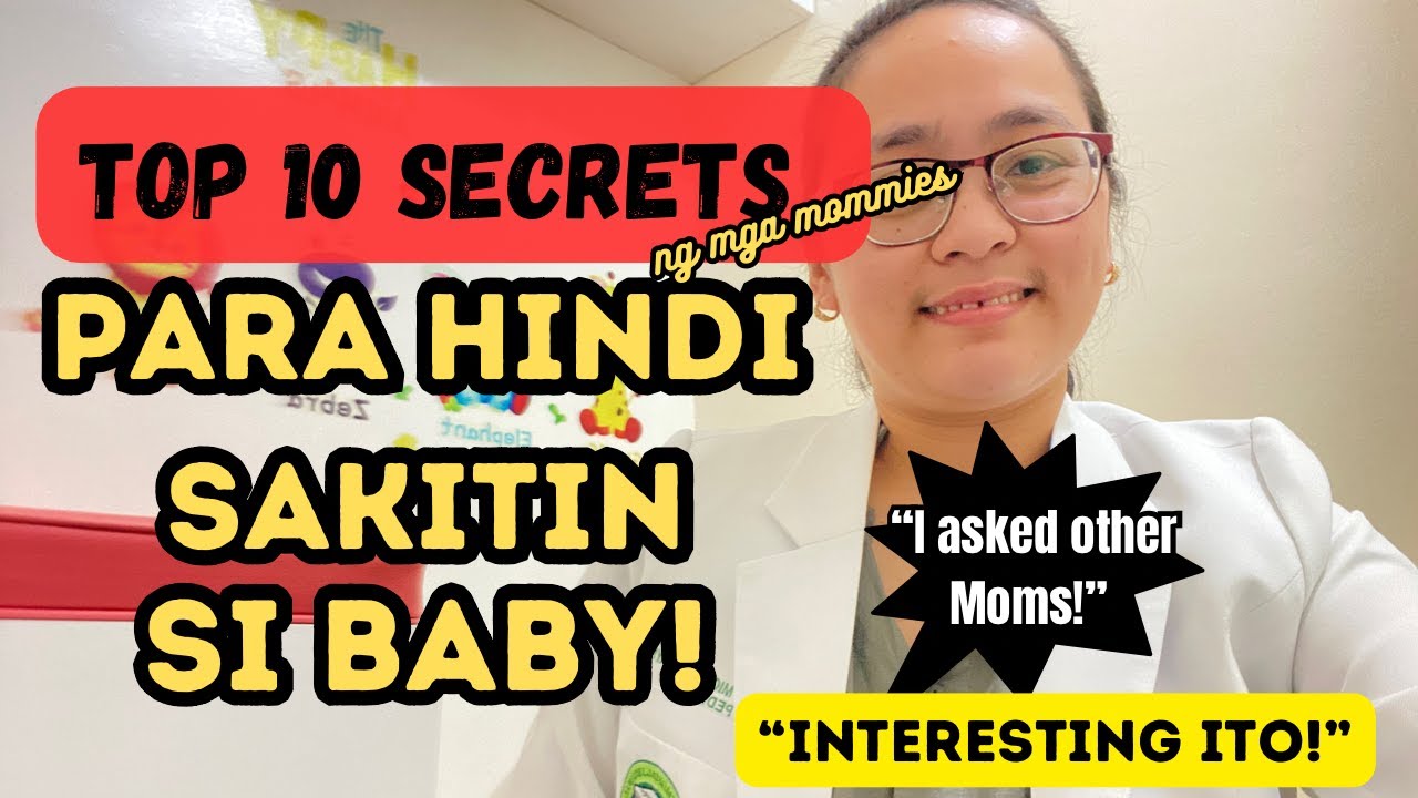 10 SECRETS para HINDI SAKITIN si BABY| I asked other Moms! |Dr. Pedia Mom