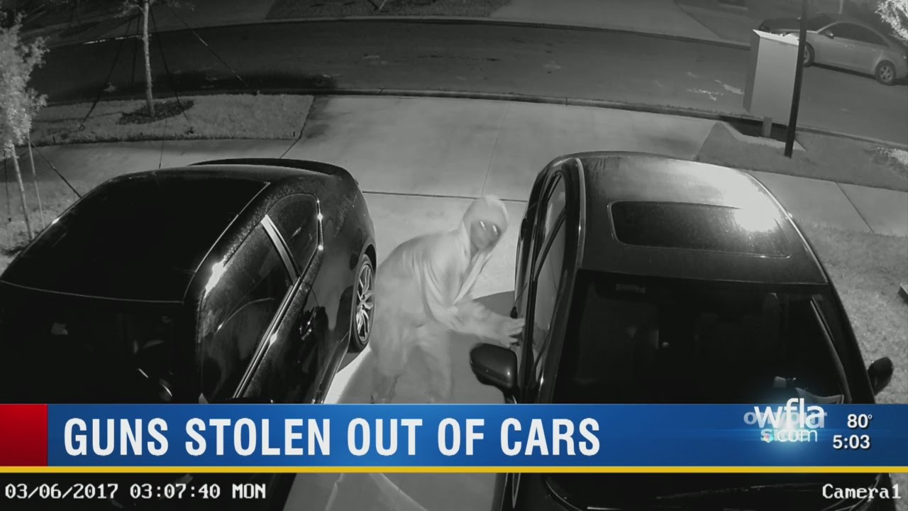 Guns Stolen Out Of Cars