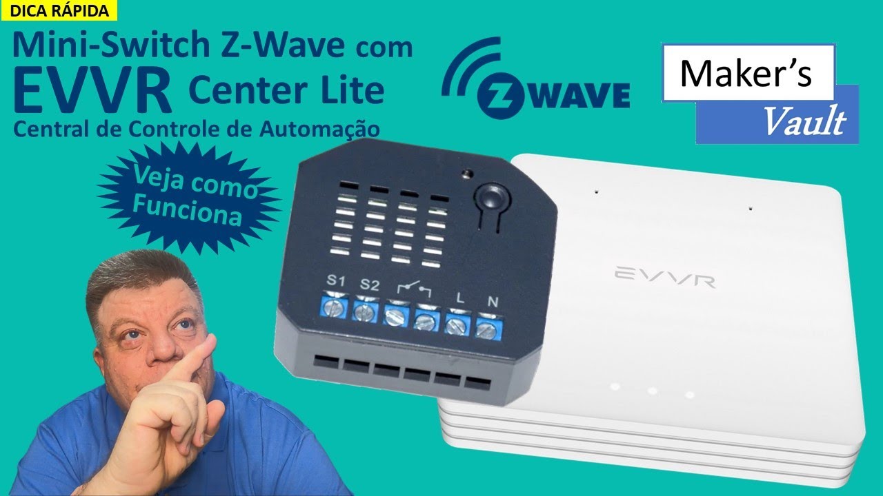#Dica Rápida - EVVR Center Lite com Z-Wave: Veja como funciona