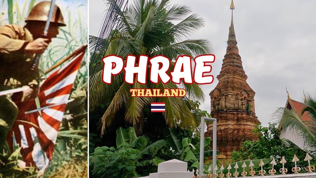 WWII THAI RESISTANCE HQ - Phrae - Thailand 🇹🇭 4K