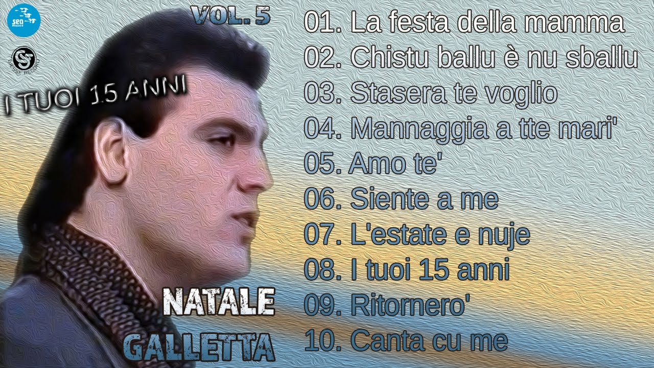 Natale Galletta - I tuoi 15 anni ( Full Album ) Official Seamusica